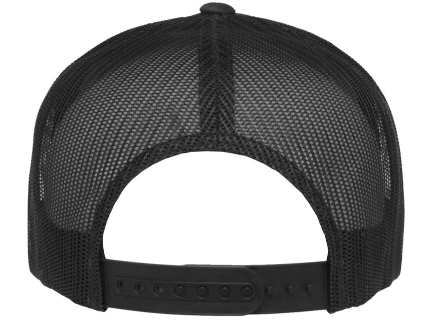 Yupoong 6006 Flat Peak cap rear View