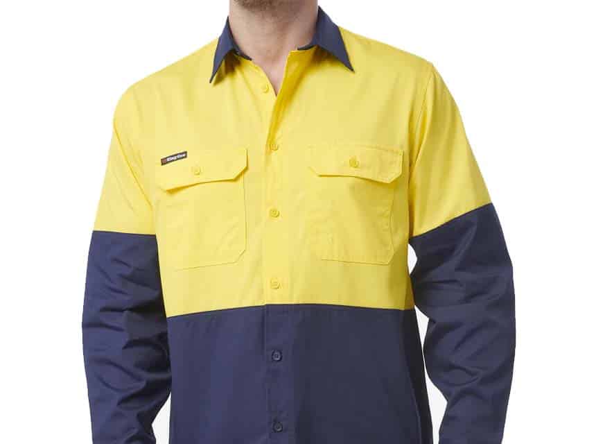 KingGee K54912 Yellow Navy4