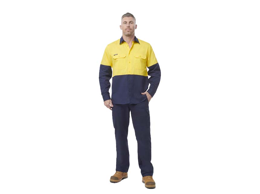 KingGee K54912 Yellow Navy5