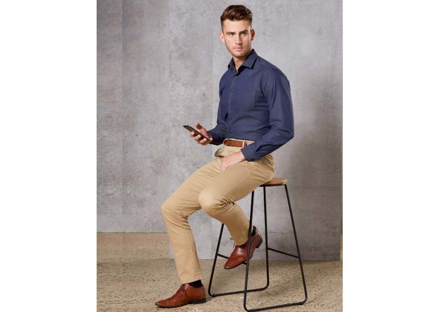 M9380 Mens Boston Chino Stone 1