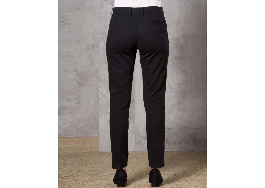 M9390 LADIES Boston Chino Black 2