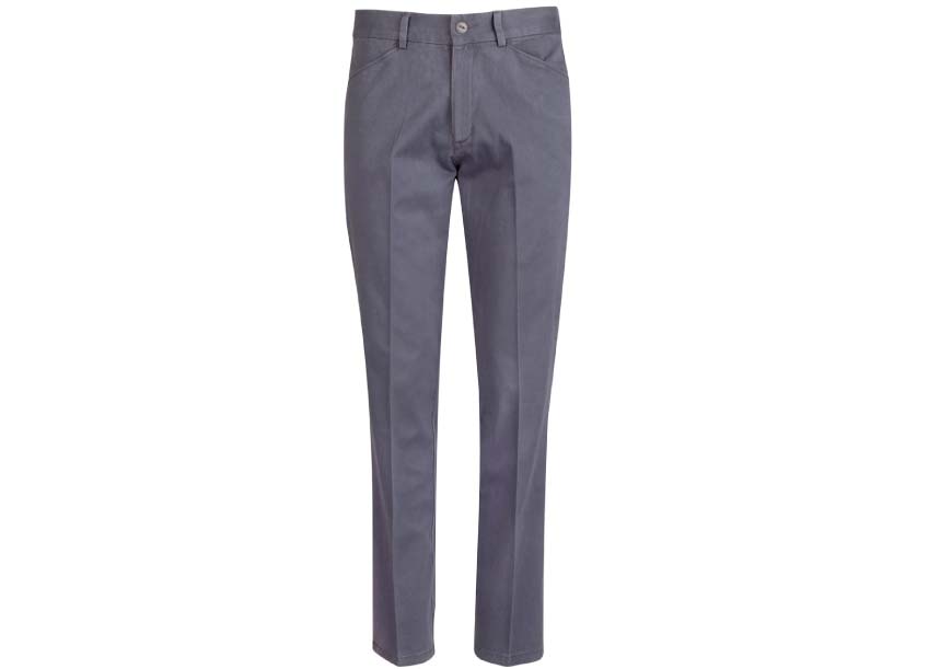 M9390 LADIES Boston Chino Dark Grey Front