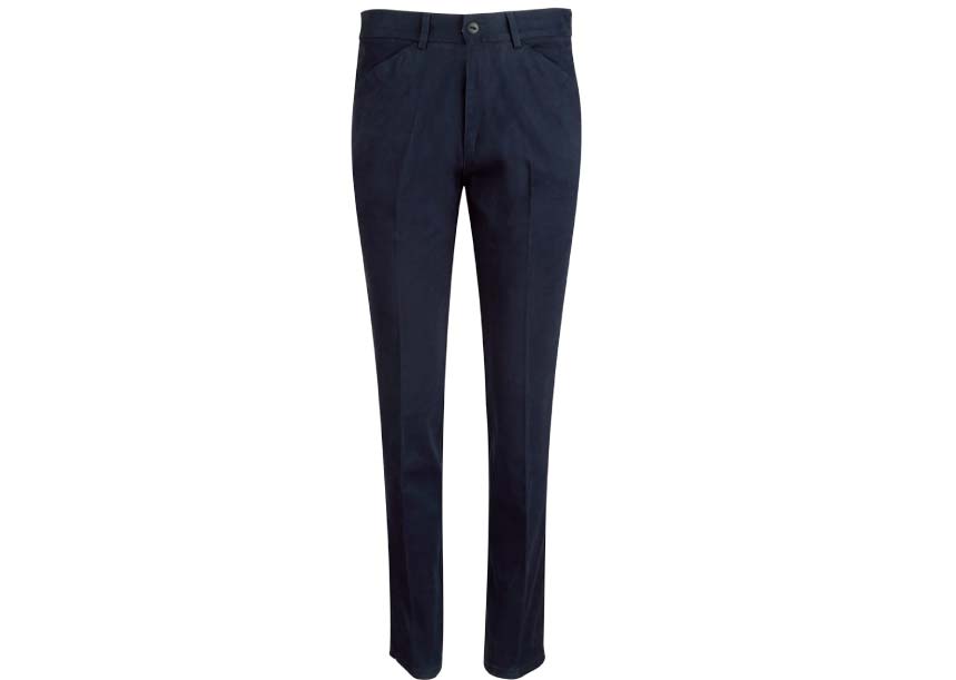 M9390 LADIES Boston Chino Navy Front