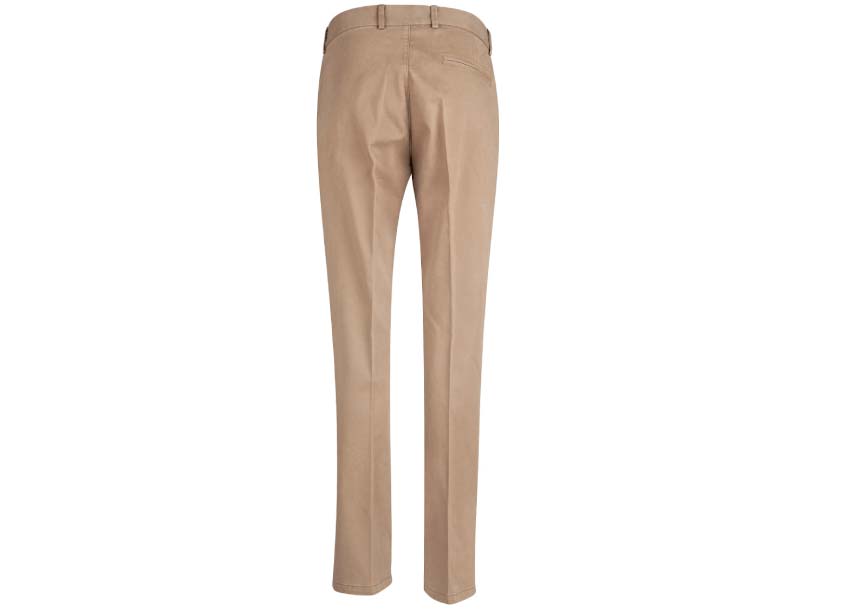 M9390 LADIES Boston Chino Toffee Back