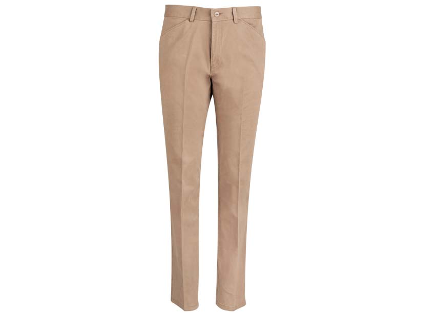 M9390 LADIES Boston Chino Toffee Front