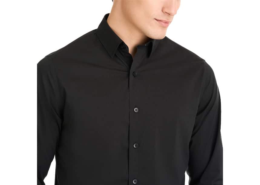 VanHeusen Conbie Long Sleeve Black3