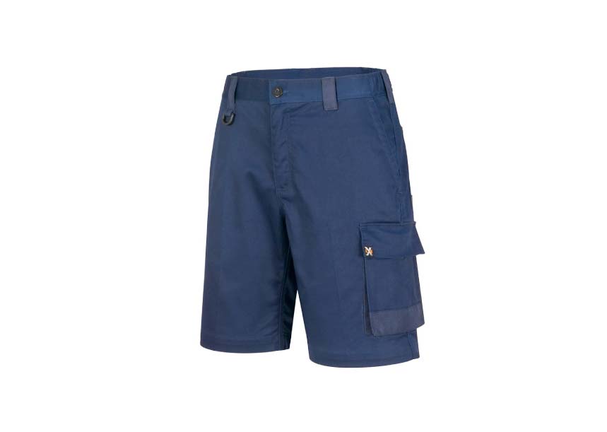 WP04 UNISEX Shorts Navy Front