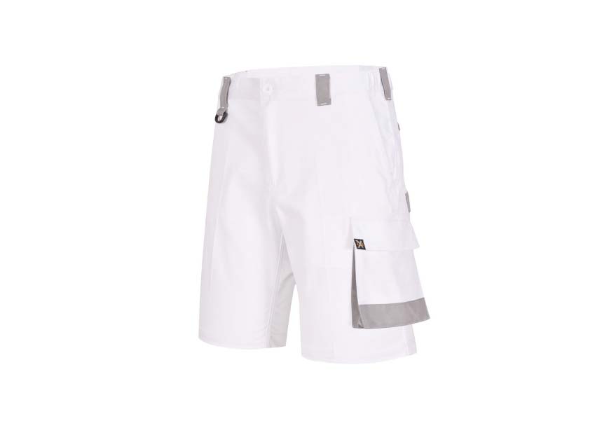WP04 UNISEX Shorts White Front