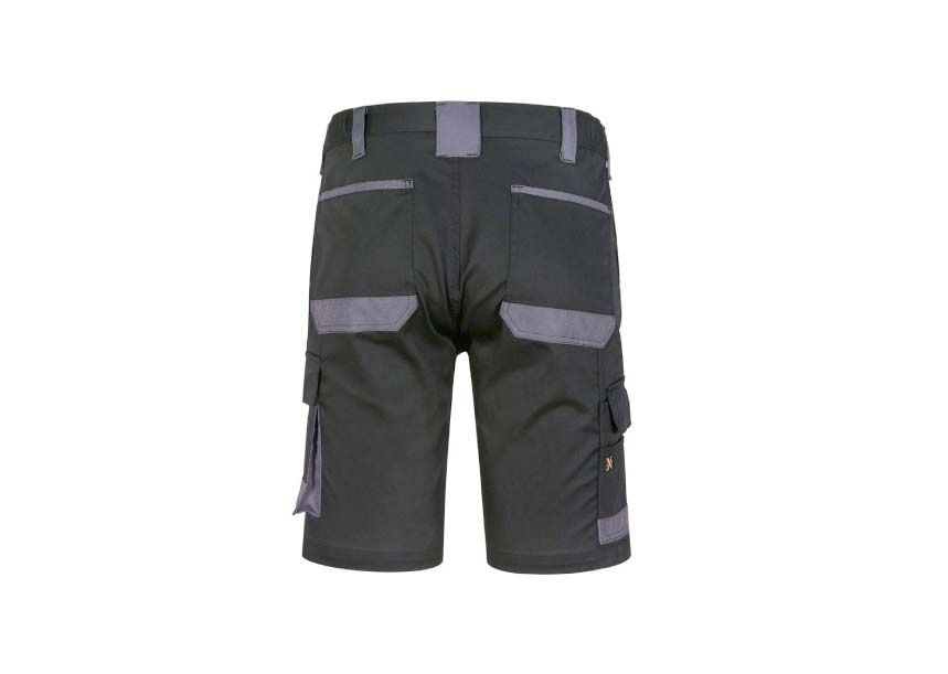 WP04 UNISEX Shorts Black Back