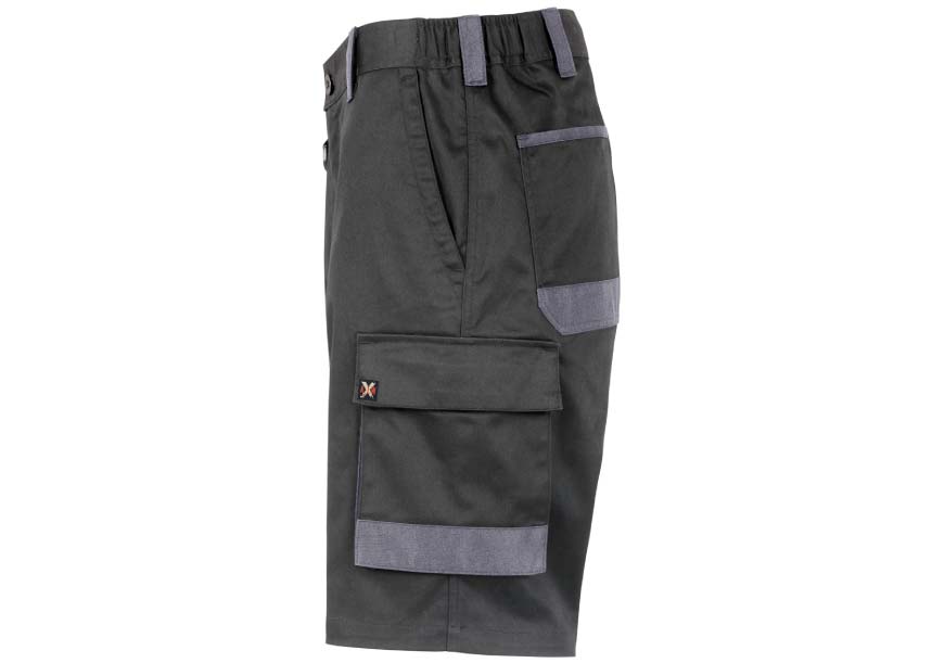 WP04 UNISEX Shorts Black Left
