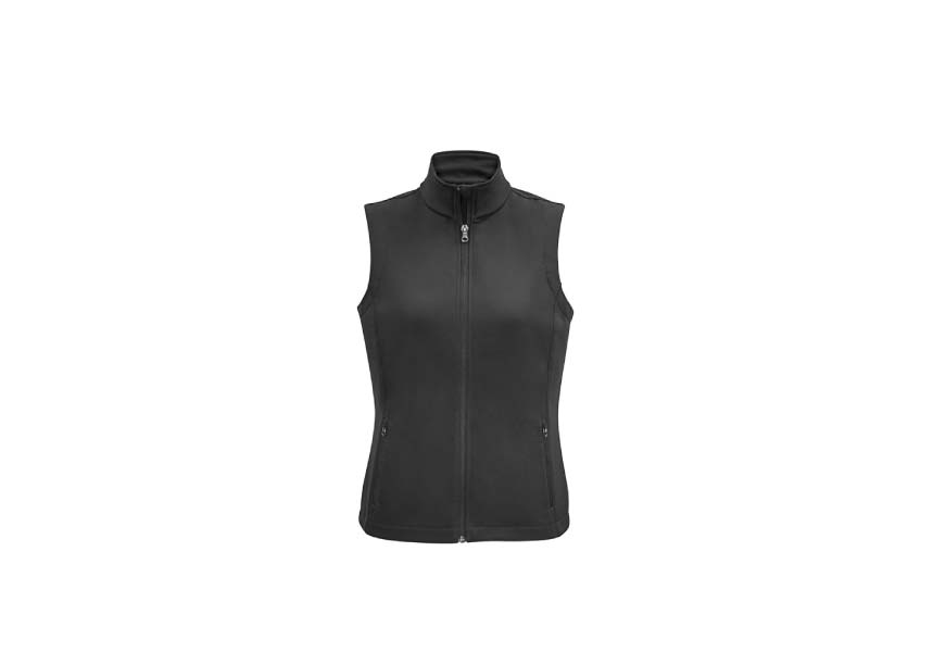 J830L Womens Vest Grey 01 Front