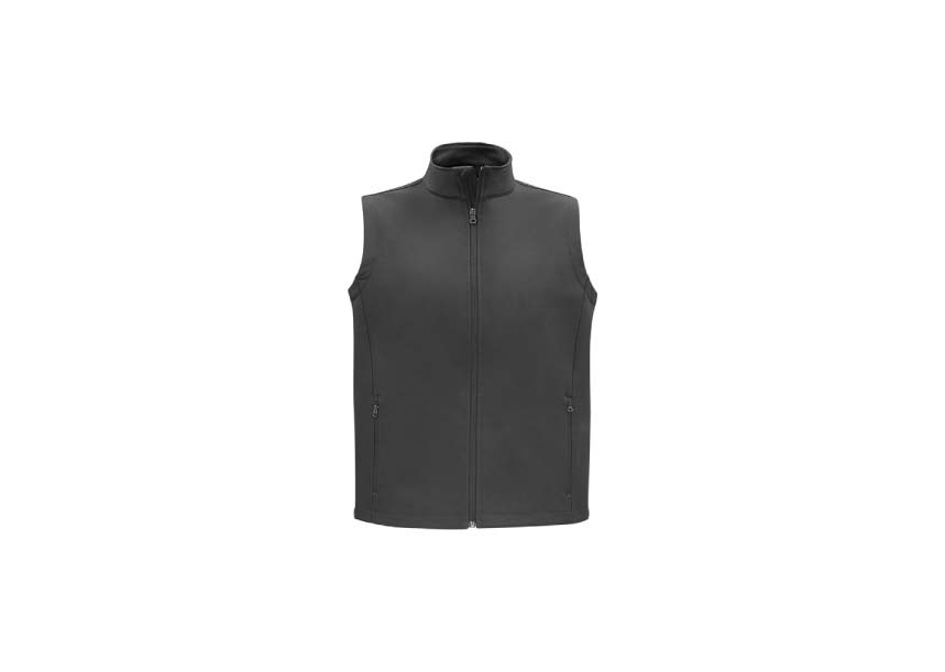 J830M Mens Vest Grey 01 Front