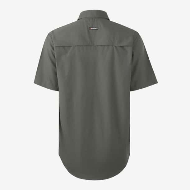 K14032 Closed Front Shirt Short Sleeve grn 5