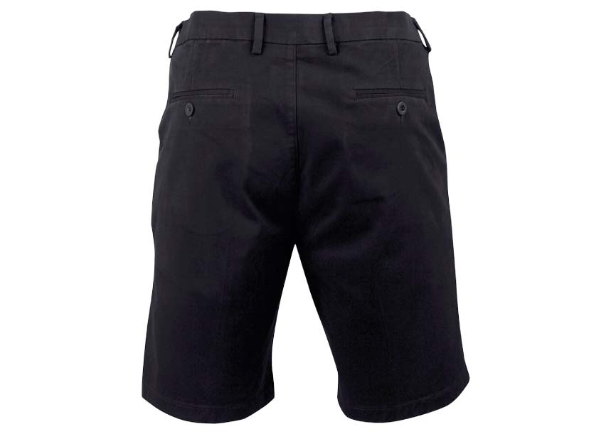 M9381 MENS Shorts Black Back