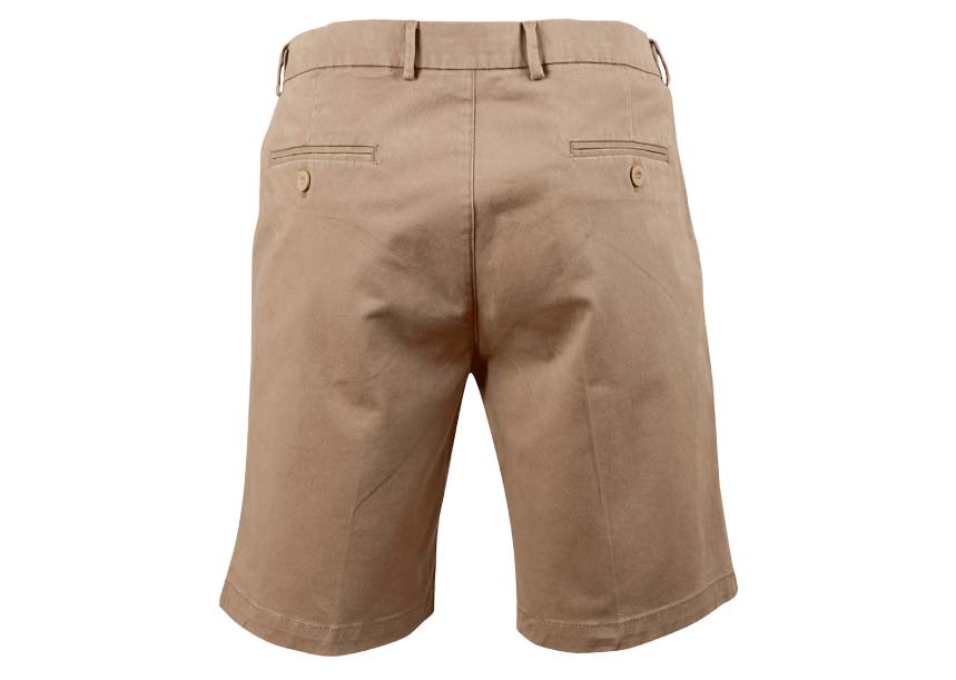M9381 MENS Shorts Toffee Back
