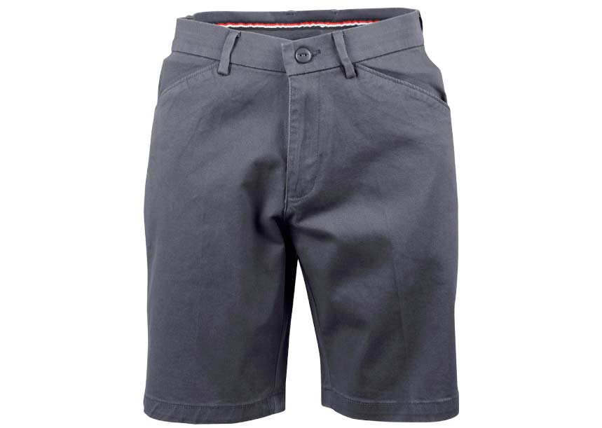 M9391 LADIES Shorts DarkGrey Front