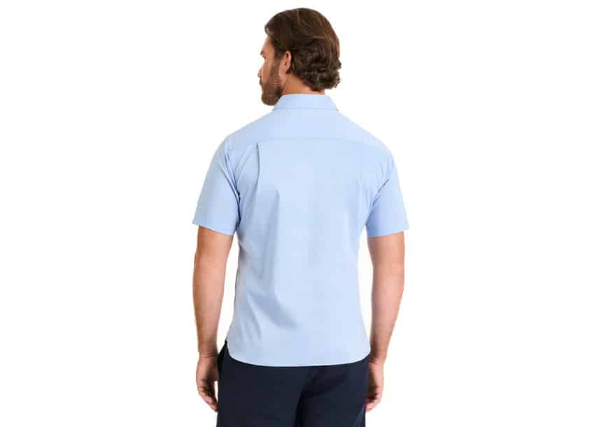 VanHeusen Essential ShortSleeve BelAirBlue2
