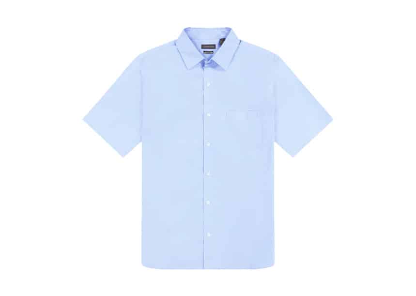 VanHeusen Essential ShortSleeve BelAirBlue3