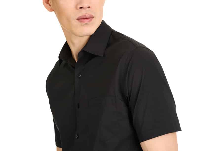 VanHeusen Essential ShortSleeve Black