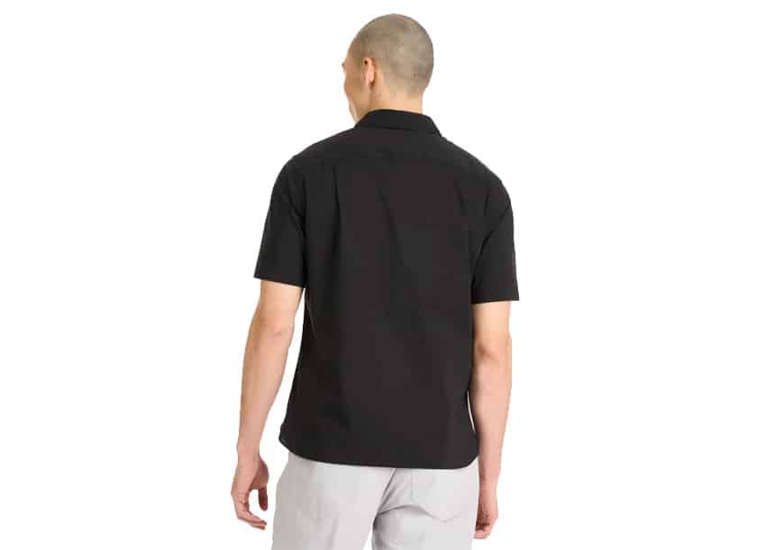 VanHeusen Essential ShortSleeve Black2