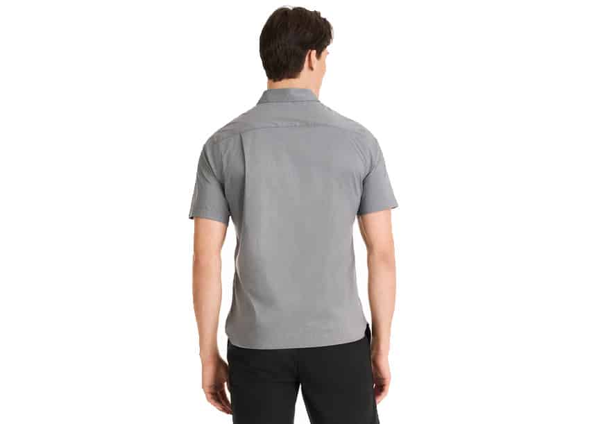 VanHeusen Essential ShortSleeve IronGate2