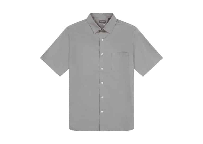 VanHeusen Essential ShortSleeve IronGate3
