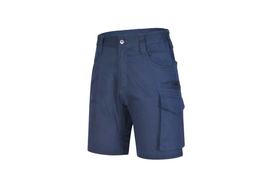 WP27 UNISEX Shorts Navy Front Left