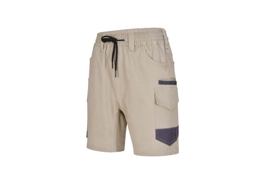 WP29 UNISEX Shorts Sand Front Left