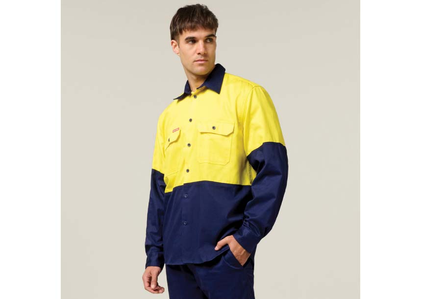 Y04605 Long Sleeve Cotton Shirt yna 2