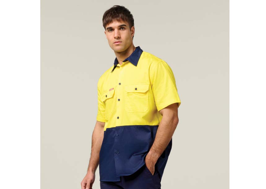 y04620 Short Sleeve Cotton Shirt yna 2