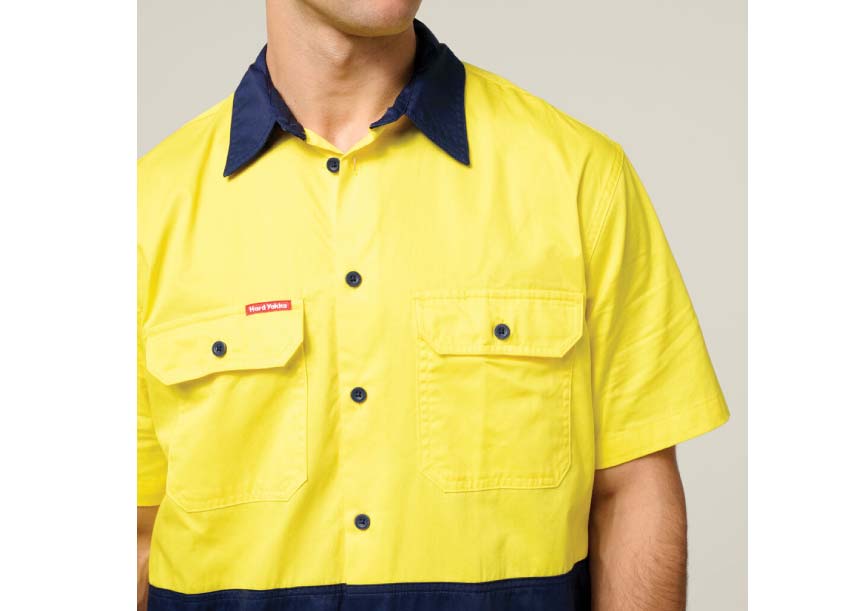 y04620 Short Sleeve Cotton Shirt yna 4